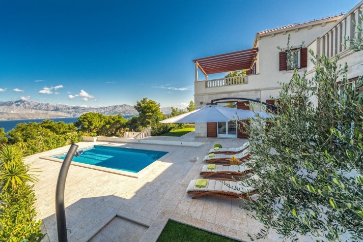 location villa croatie